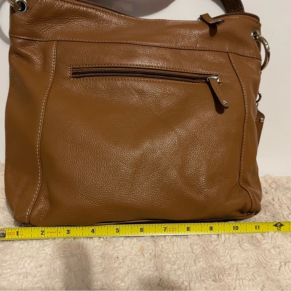 Tignanello Purse Shoulder/crossbody Bag Brown Leather - Picture 11 of 11